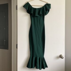 Green Evening Dress